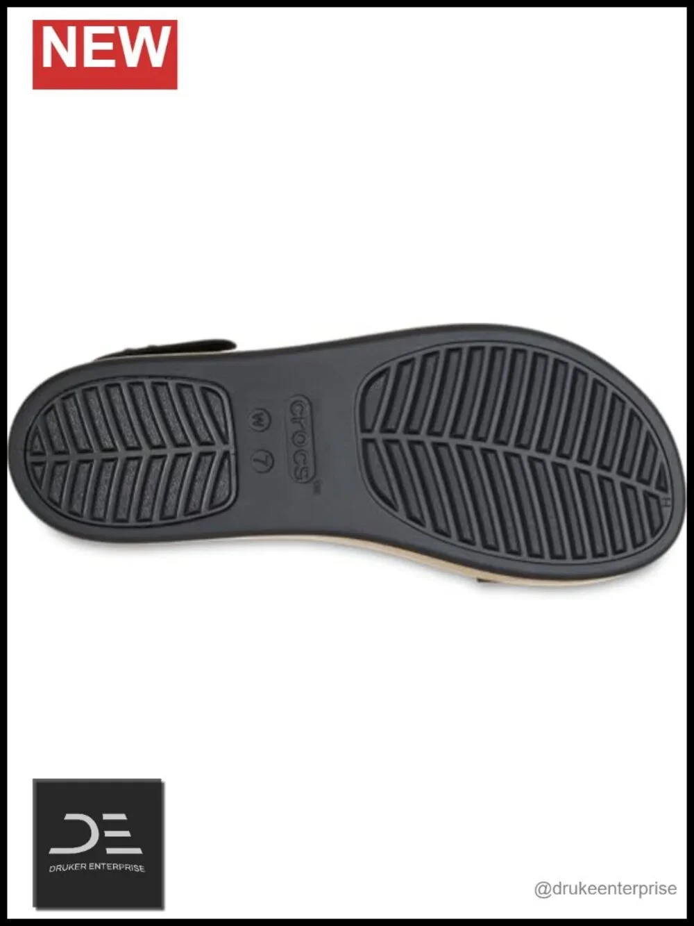 Crocs Brooklyn Cork Low Wedge Women's EVA Sandal Rubber Sole Adjustable Buckle